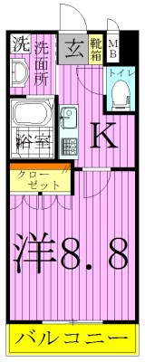 ミレーニア 間取り図