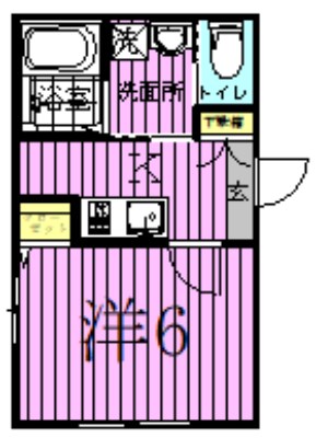 グランドール足立 間取り図