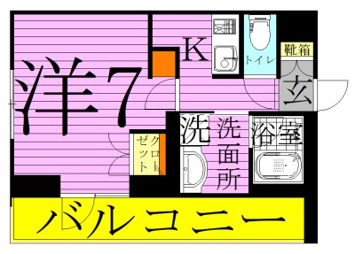 ジュイールパルフェ西新井 間取り