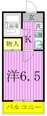 リバーサイド千住大橋 間取り図