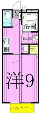 ＰＲＯＵＤ　ＯＮＥ 間取り図