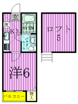 ステージ柏壱番館 203号室 間取り
