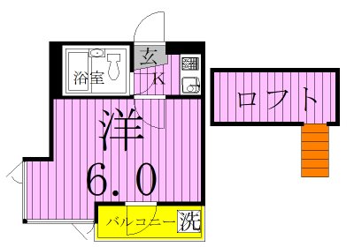 ジュネパレス松戸第92 203号室 間取り