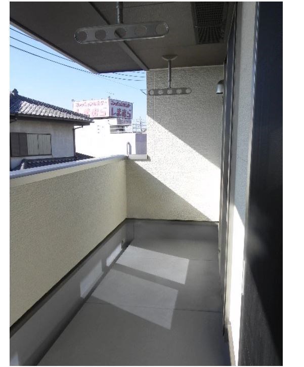 プランドール　弐番館 ベランダ