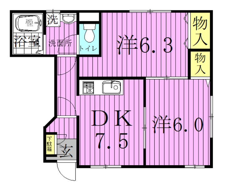 メゾンＴＯＫＩ 間取り図