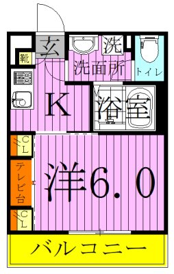 リブリ・ウィスタリア２ 間取り図