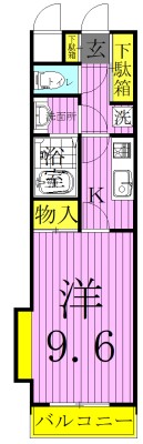 INSURANCE BLDG.XV～インシュランスビルディング15～ 111号室 間取り