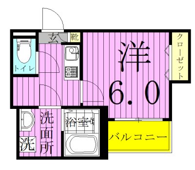 CRASTINE上本郷 302号室 間取り