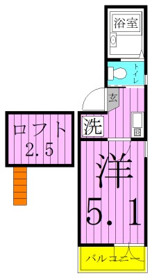 メゾンさくら亀有 間取り図