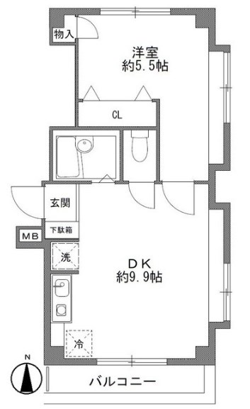 Ｓ-ビレッジ 間取り図