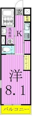 リブリ・ウィステリア　パレス 間取り図