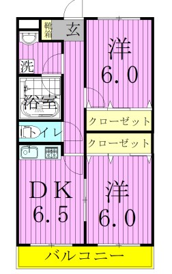 ファスト・ラフィーヌ 101号室 間取り