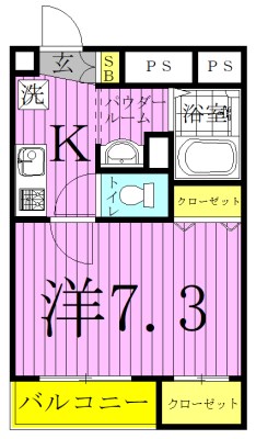 S-FORT柏 間取り図