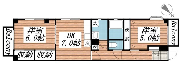 マルシェＴ・Ｋ 304号室 間取り