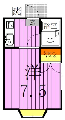 エクセレント 間取り図