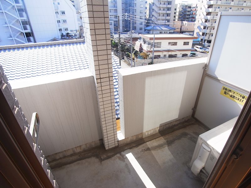 柏808タワー ベランダ