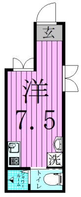 ＶＡＲＹ&amp;lsquo;ｓ北千住 間取り図