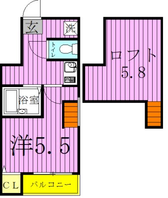 Sakura一番館 間取り図