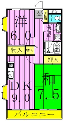 ルミエールテルメ 間取り図