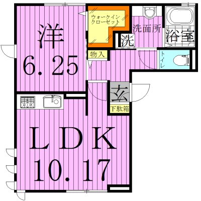 アリエッタ 間取り図