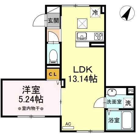 ファミユＤ 間取り図