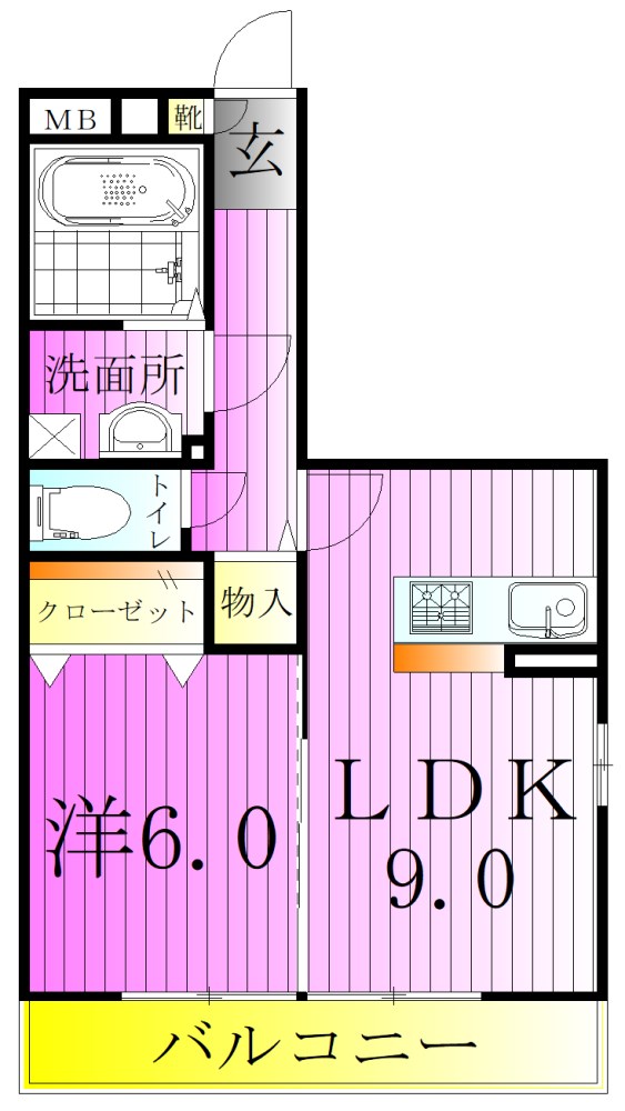 Ｌｉｅｎ 間取り図