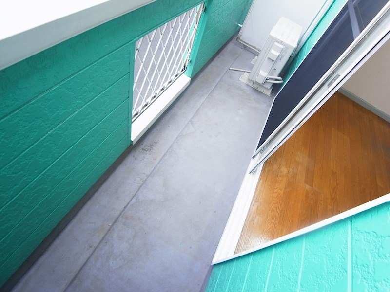 コーマス旭 ベランダ