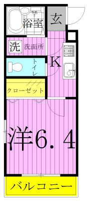 ミラドールアバン柏 302号室 間取り