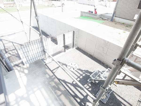 めぞんモナリエ ベランダ