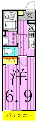 ステラ八潮 間取り図