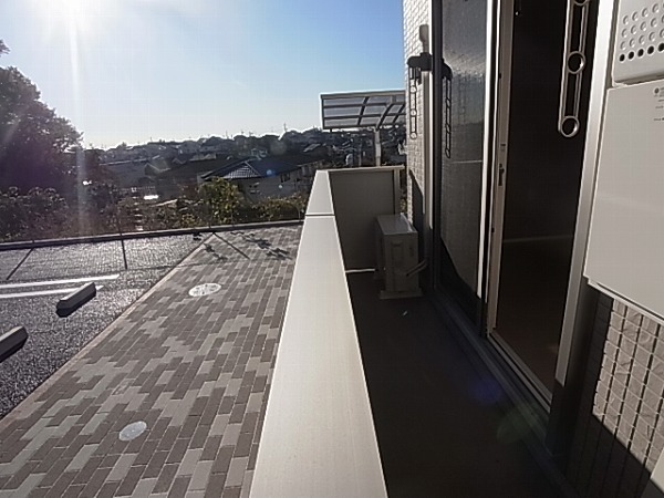 ウィルビューＦ ベランダ
