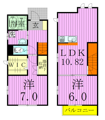 nico 006号室 間取り