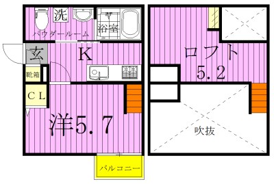 Foresight豊四季 (フォーサイトトヨシキ) 205号室 間取り