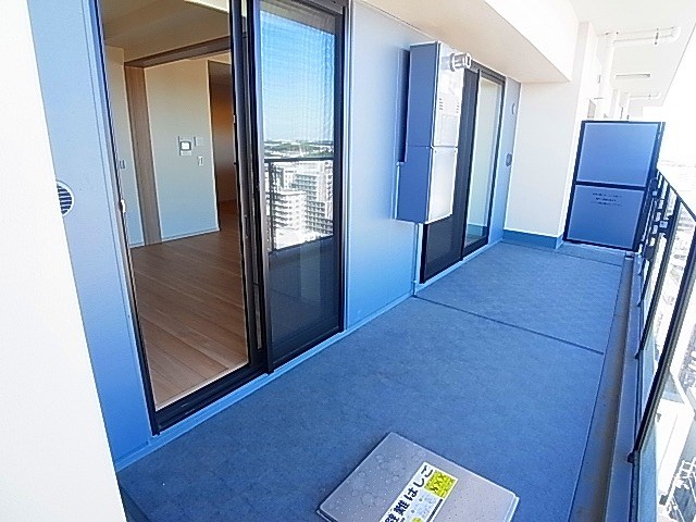 ライオンズタワー柏 ベランダ