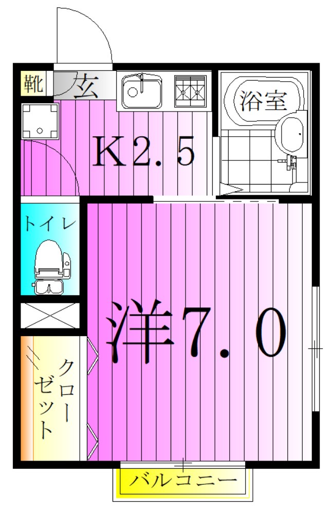 セレ六月 間取り図