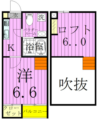 Ｒｅｖｅ 202号室 間取り