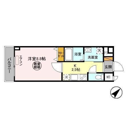 おおたかの森グラナリー 302号室 間取り
