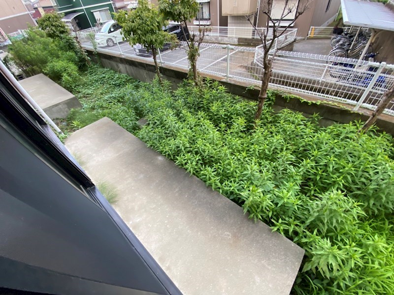 ロイヤルタウン泉Ｄ ベランダ