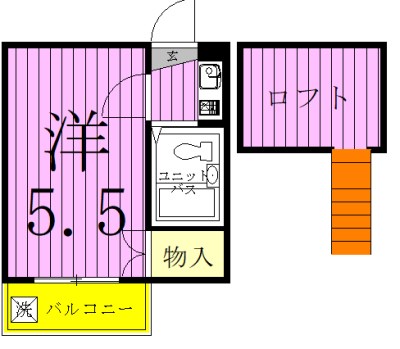 北松戸第７レジデンス 202号室 間取り