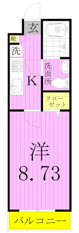 アーバハイツ扇大橋 間取り図