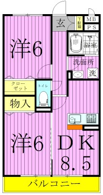 リヴェール 間取り図