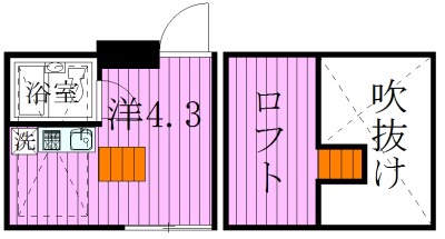 Ｒ－ＳＴＹＬＥ竹ノ塚１ｓｔ 間取り図