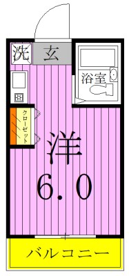 湯田コーポ 間取り