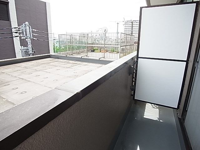湯田コーポ ベランダ