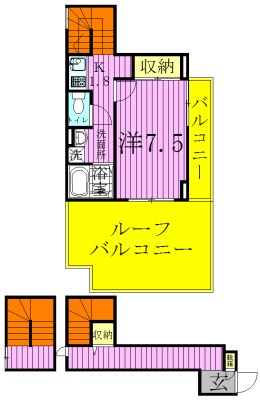 ネオコーポフロラ１ 間取り図