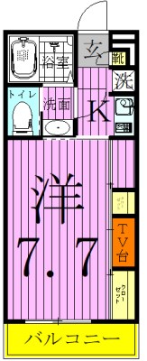 Green Garden 間取り図