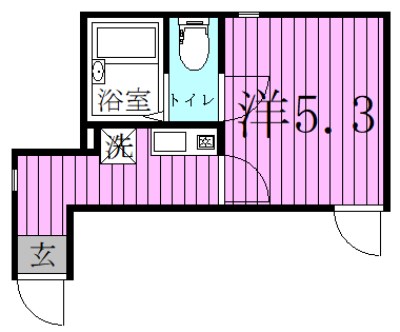 ＨＥＳＴＩＡ扇大橋 間取り図