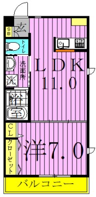 Ｔ．Ｈ．Ｇａｒｄｅｎ 間取り図