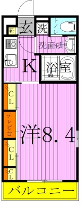 リブリ・トランドール 間取り図