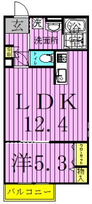 ＦＯＲＥＳＴ　ＳＩＤＥ 間取り図